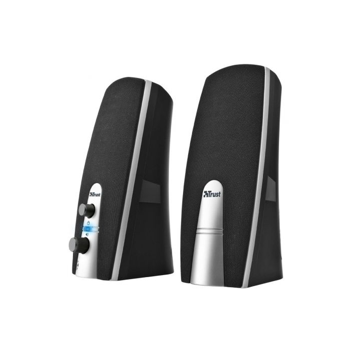 Trust Altavoces Mila 2.0 5 W Rms 10 W Max Autoalimentado Usb Conexion Frontal Negro Trust Altavoces Mila 2.0 5 W Rms 10 W Max Autoalimentado Usb Conexion Frontal Negro