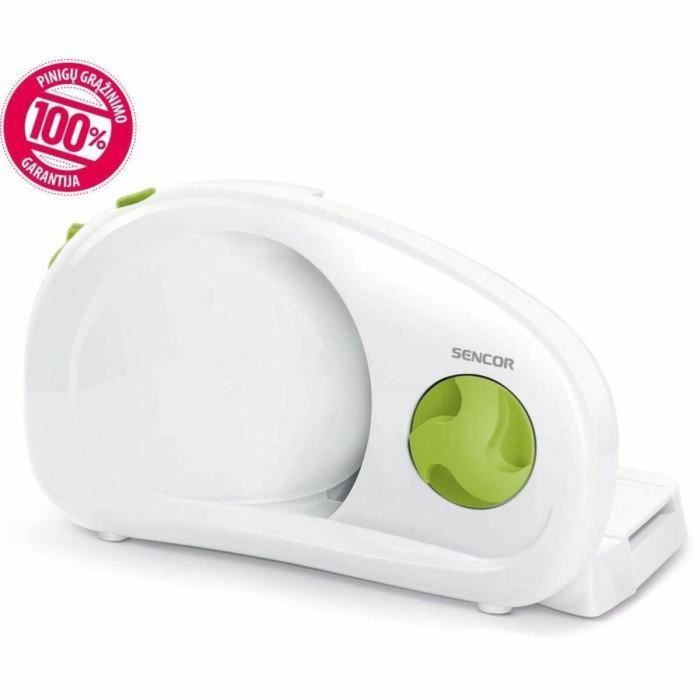 Cortafiambres Sencor SFS 1001GR Blanco Verde 100 W 3