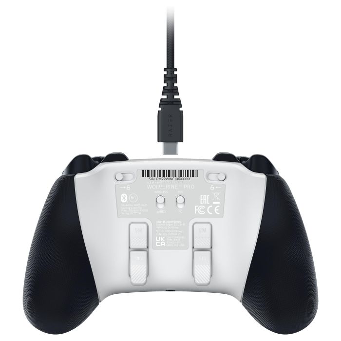 Razer Wolverine V2 Pro Gamepad para PC y PlayStation 5 Inalámbrico y Alámbrico Color Blanco Razer Wolverine V2 Pro Gamepad para PC y PlayStation 5 Inalámbrico y Alámbrico Color Blanco