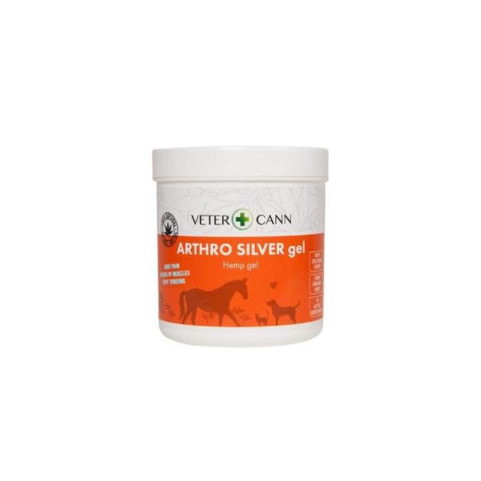 Vetercann Arthro Gel de Masaje para Músculos y Articulaciones 250ml para Perros, Gatos y Caballos