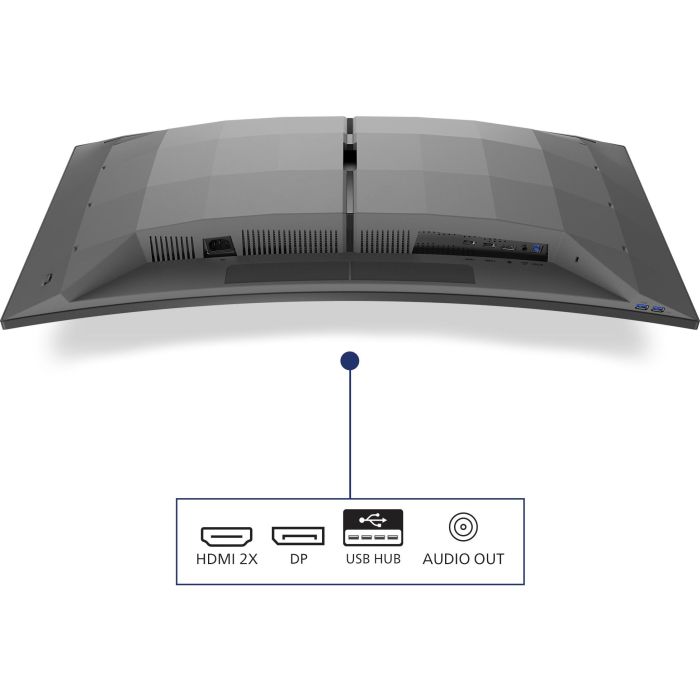 Philips 34M2C6500 Monitor Curvo WQHD OLED de 34 Pulgadas, 0.03 ms, 175 Hz, QD-OLED, Gris 10 Philips 34M2C6500 Monitor Curvo WQHD OLED de 34 Pulgadas, 0.03 ms, 175 Hz, QD-OLED, Gris 10