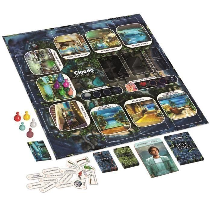 Hasbro Gaming HAS5010996163479 Cluedo Conspiracy, Juego de Mesa para 4 a 10 Jugadores, Edad 14+ Años 1