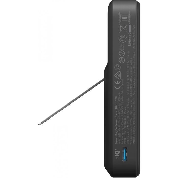 Anker 633 MagGo Power Bank Magnético Inalámbrico 10.000 mAh 15W Negro Compatible MagSafe Carga Rápida 6