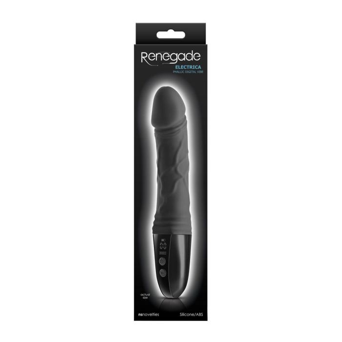 Vibrador clásico NS Novelties Renegade Negro 1 Vibrador clásico NS Novelties Renegade Negro 1