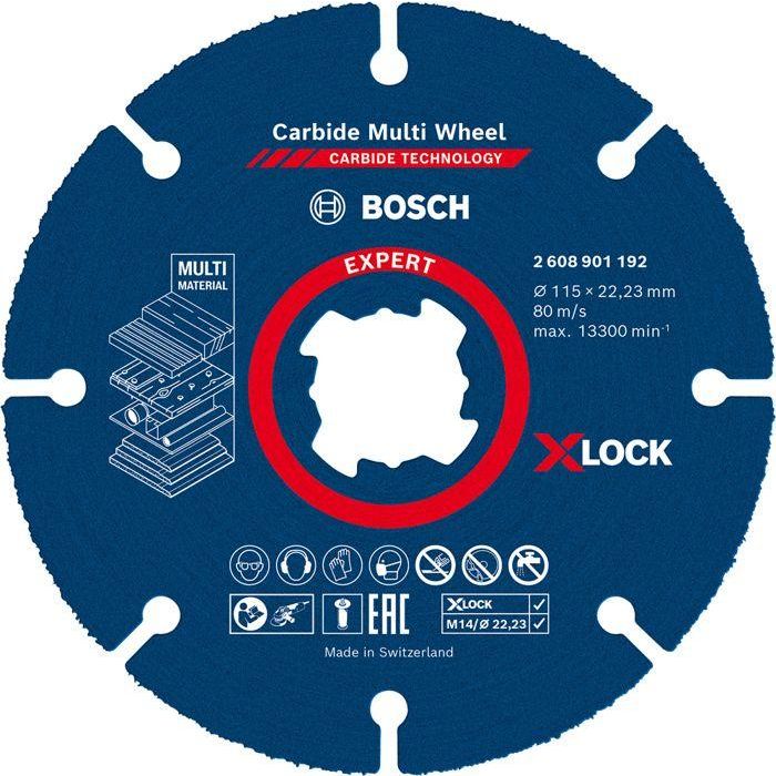 Disco A Crunciation Carbide Multi Wheel 125 mm - Bosch Expert - 1 Disco A Crunciation Carbide Multi Wheel 125 mm - Bosch Expert - 1