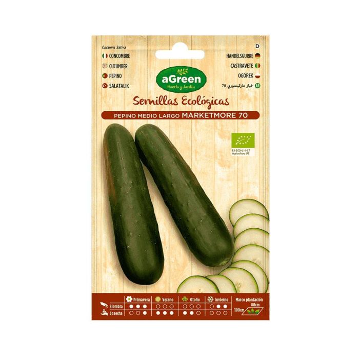 Semillas aGreen Pepino Ecológico