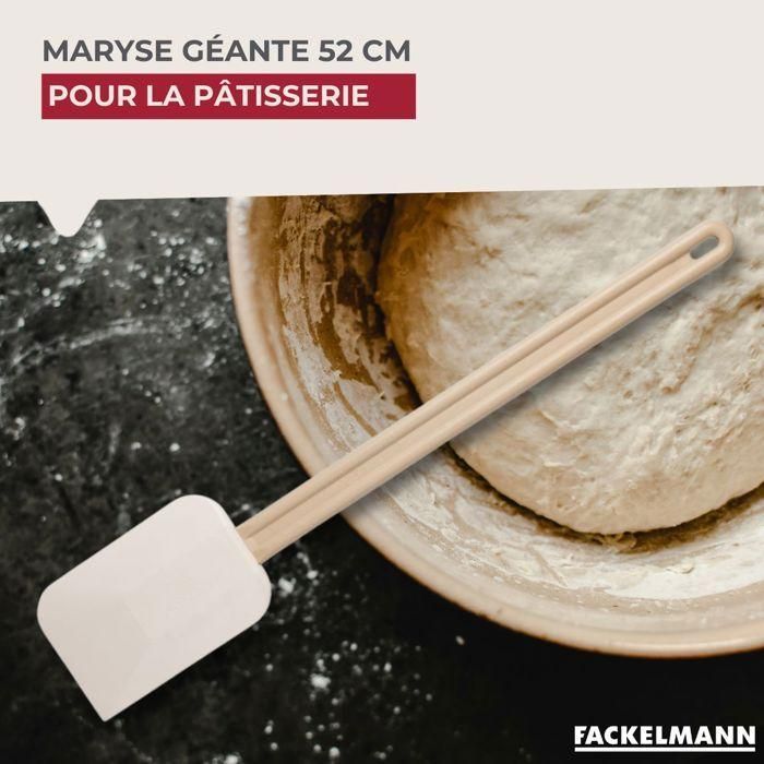 Juego de 2 espátulas de cocina para repostería - FACKELMANN - Mango de resina - 52 cm 1 Juego de 2 espátulas de cocina para repostería - FACKELMANN - Mango de resina - 52 cm 1