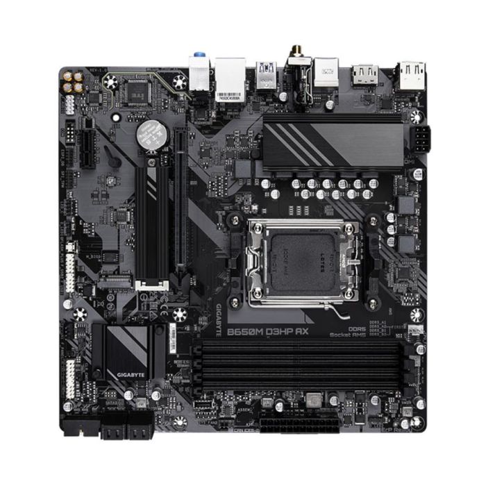 GIGABYTE B650M D3HP AX placa base AMD B650 Zócalo AM5 micro ATX 3 GIGABYTE B650M D3HP AX placa base AMD B650 Zócalo AM5 micro ATX 3