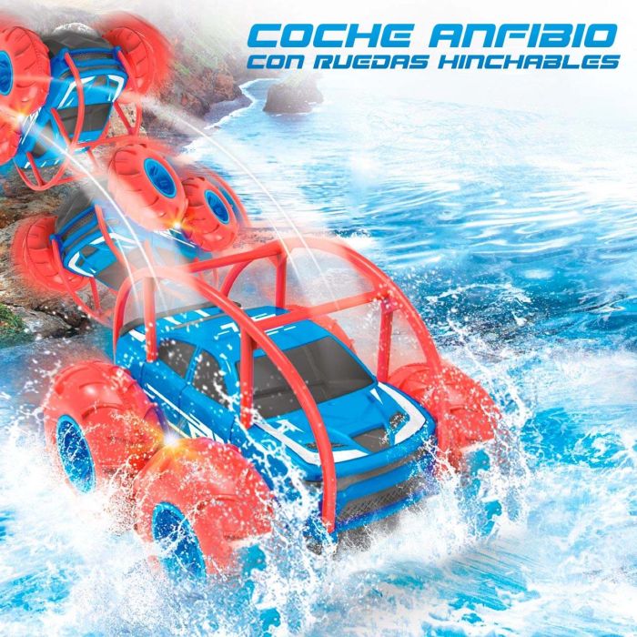 Tachan Coche Anfibio Con Ruedas Hinchables para Tierra y Agua 2