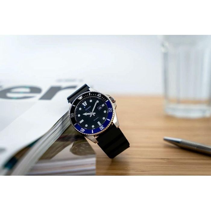 Reloj Hombre Casio MDV-107-1A2VEF Negro (Ø 44 mm) 4