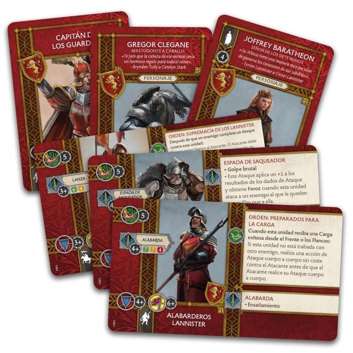 CMON Cancion Hielo Y Fuego CHYF Pack de Facción Lannister Juego de Miniaturas 1 CMON Cancion Hielo Y Fuego CHYF Pack de Facción Lannister Juego de Miniaturas 1