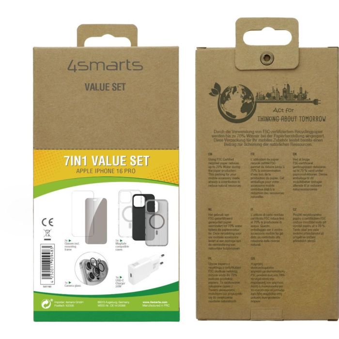 4smarts 7in1 Value Set fr Apple iPhone 16 Pro 3 4smarts 7in1 Value Set fr Apple iPhone 16 Pro 3