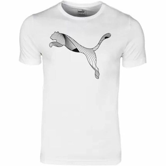 Camiseta de Manga Corta Infantil Puma Active Sports Graphic Blanco 11-12 Años 0 Camiseta de Manga Corta Infantil Puma Active Sports Graphic Blanco 11-12 Años 0