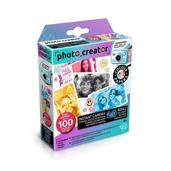 Canal Toys CTCLK051 - Recambio de cámara instantánea Creator con papel fotográfico - CLK 051 2
