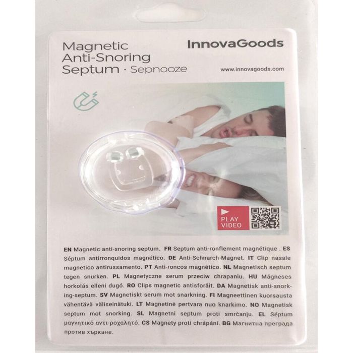 Dilatador Nasal Magnético Antirronquidos InnovaGoods 1