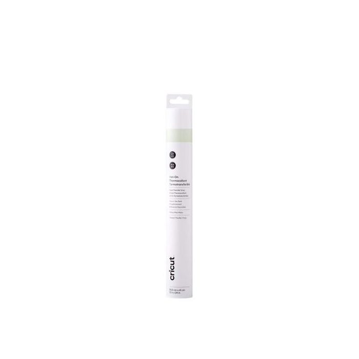 Cricut 2009610 Rollo de vinilo de termotransferencia Verde 305mm x 610mm para Cricut Maker y Explore