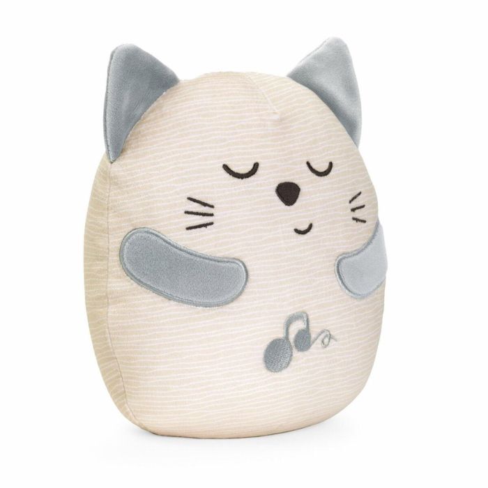 Peluche con Sonido Chicco Gato Blanco 9 Peluche con Sonido Chicco Gato Blanco 9