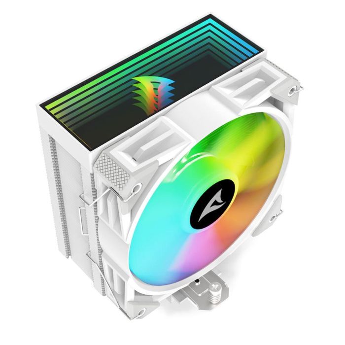 Sharkoon A40 RGB Refrigerador de aire para CPU 12 cm Blanco con Iluminación RGB 3