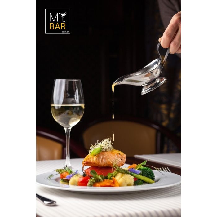 Inde Salsera Acero Inoxidable 150 ml - 17.3x7.9x8.3 cm 1 Inde Salsera Acero Inoxidable 150 ml - 17.3x7.9x8.3 cm 1