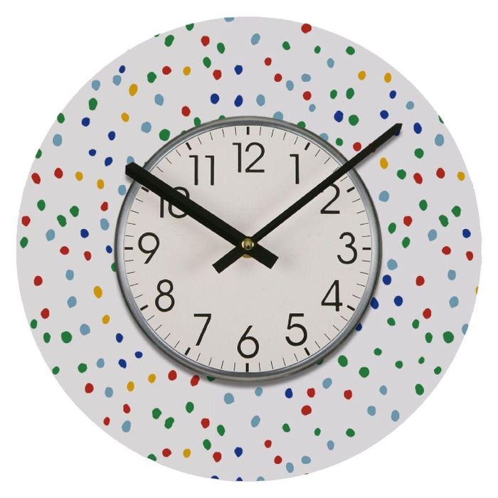 Reloj de Pared Versa Madera 4 x 30 x 30 cm 1
