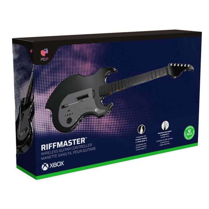 PDP PDP1717631038530 Riffmaster Guitarra Inalámbrica para Xbox Series X|S, Xbox One y PC - Negra 3