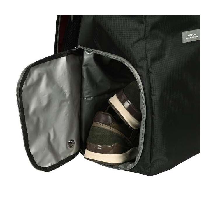 Safta Mochila Multisports para Portátil 13,3" Black-Red 28x50x22cm 4