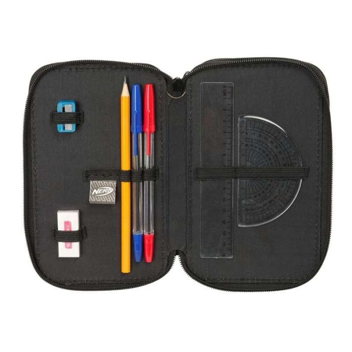 Plumier Escolar Safta Triple 37 Piezas Nerf Game 195x125x55 mm 2 Plumier Escolar Safta Triple 37 Piezas Nerf Game 195x125x55 mm 2