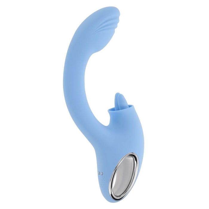 Vibrador Doble Estimulación Evolved Playboy Azul 11 Vibrador Doble Estimulación Evolved Playboy Azul 11