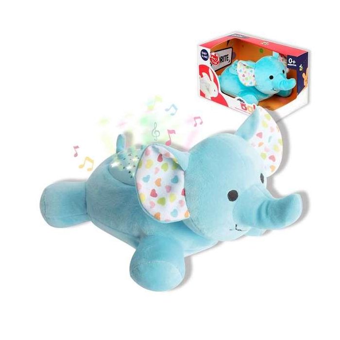 Proyector peluche elefante 25cm 1