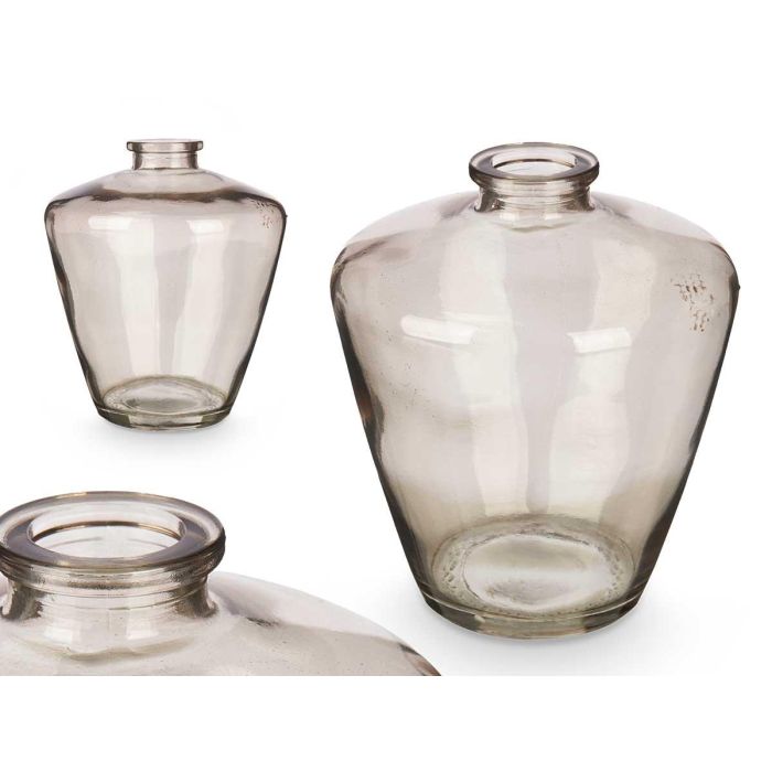 Frasco Cristal Diamante Gris Giftdecor 10.5x12.3x10.5 cm (12 Unidades) Frasco Cristal Diamante Gris Giftdecor 10.5x12.3x10.5 cm (12 Unidades)