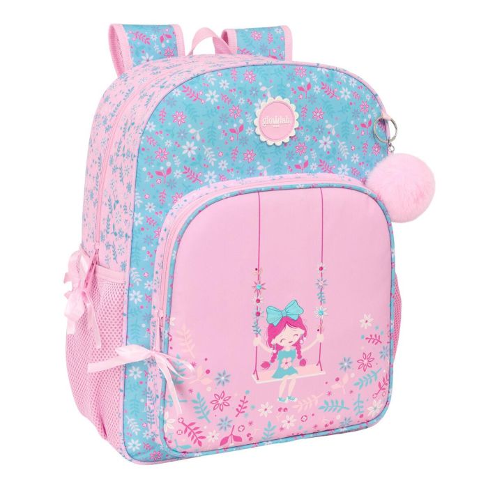 Mochila Escolar Glow Lab Swing Multicolor 33 x 42 x 14 cm