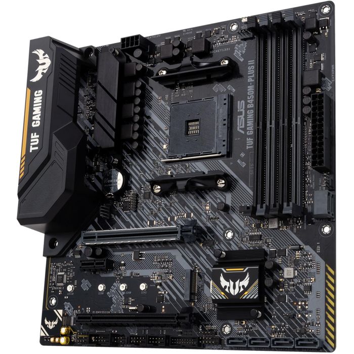 Placa Base Asus TUF Gaming B450M-Plus II AMD B450 AMD AMD AM4 4 Placa Base Asus TUF Gaming B450M-Plus II AMD B450 AMD AMD AM4 4