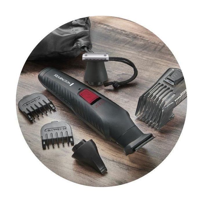 Kit multifunción - REMINGTON - Serie G12 Graphite - 12 en 1 - Cuchillas autoafilables - Autonomía 40 min - USB 1 Kit multifunción - REMINGTON - Serie G12 Graphite - 12 en 1 - Cuchillas autoafilables - Autonomía 40 min - USB 1