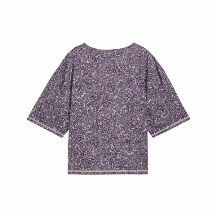Camiseta de Manga Corta Mujer Puma Train Favorite Aop Crop Mujer Morado 1