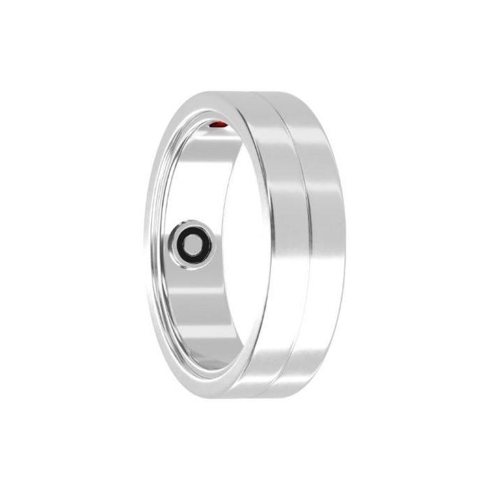 Maxcom MR100 Anillo Inteligente: Frecuencia Cardíaca, Oxígeno, Sueño. IP68, 5 Días Batería. Acero Inoxidable, Talla 10/63 Plata. Maxcom MR100 Anillo Inteligente: Frecuencia Cardíaca, Oxígeno, Sueño. IP68, 5 Días Batería. Acero Inoxidable, Talla 10/63 Plata.