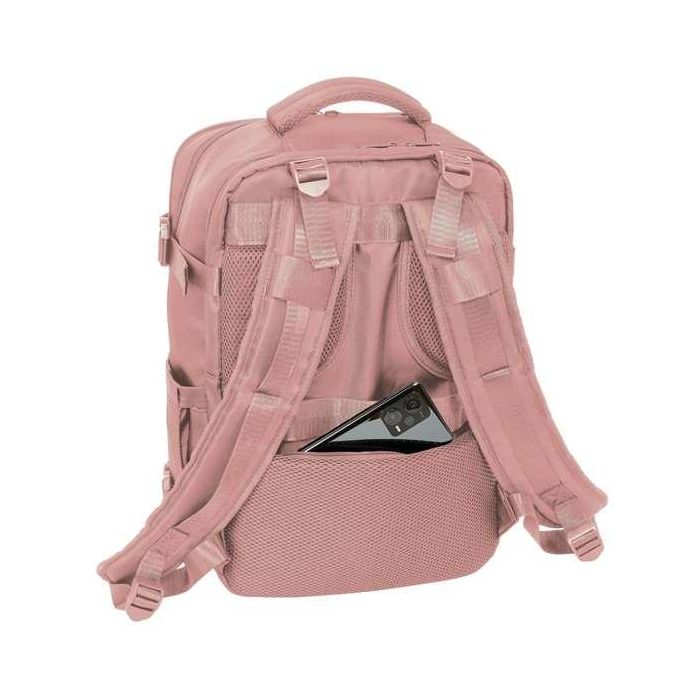 Safta Mochila Viaje Cabina Portatil 15,6" Rosa 29x44x19 cm 9