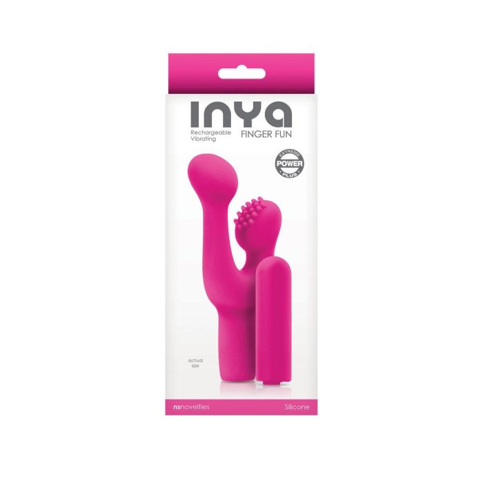 Vibrador Doble Estimulación NS Novelties Inya Rosa 3