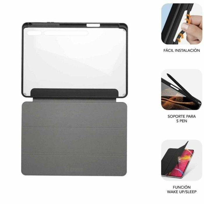 SUBBLIM Clear Shock Case Samsung S9+/S9 FE+ 12,4" 4