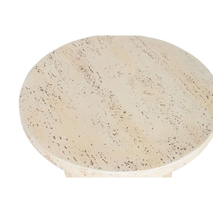 Mesita Auxiliar Moderno DKD Home Decor Beige 61 x 42.3 x 61 cm 3 Mesita Auxiliar Moderno DKD Home Decor Beige 61 x 42.3 x 61 cm 3