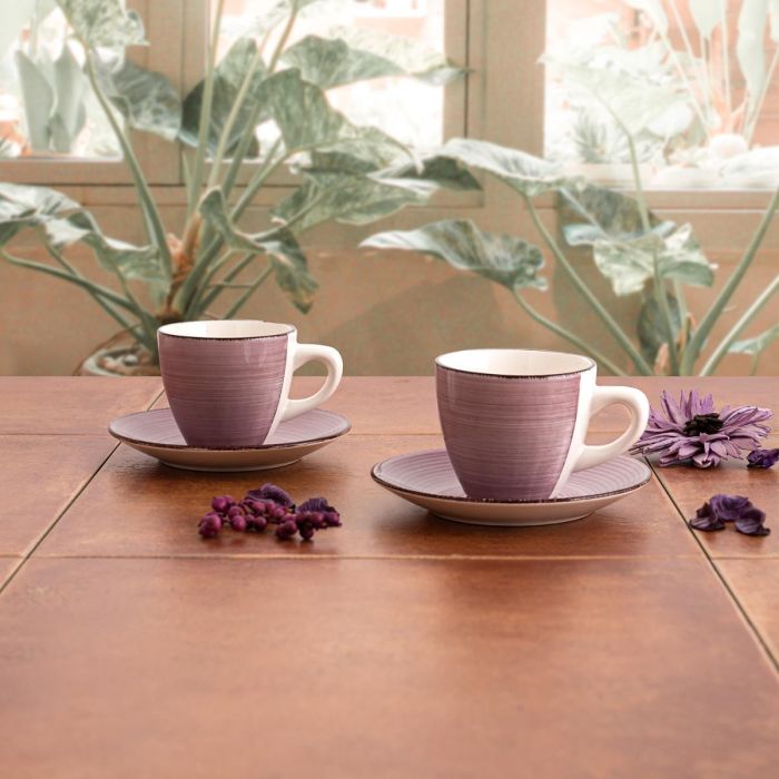 Set de 2 Tazas con Platillo Vita Morning Quid 22 cL 1 Set de 2 Tazas con Platillo Vita Morning Quid 22 cL 1