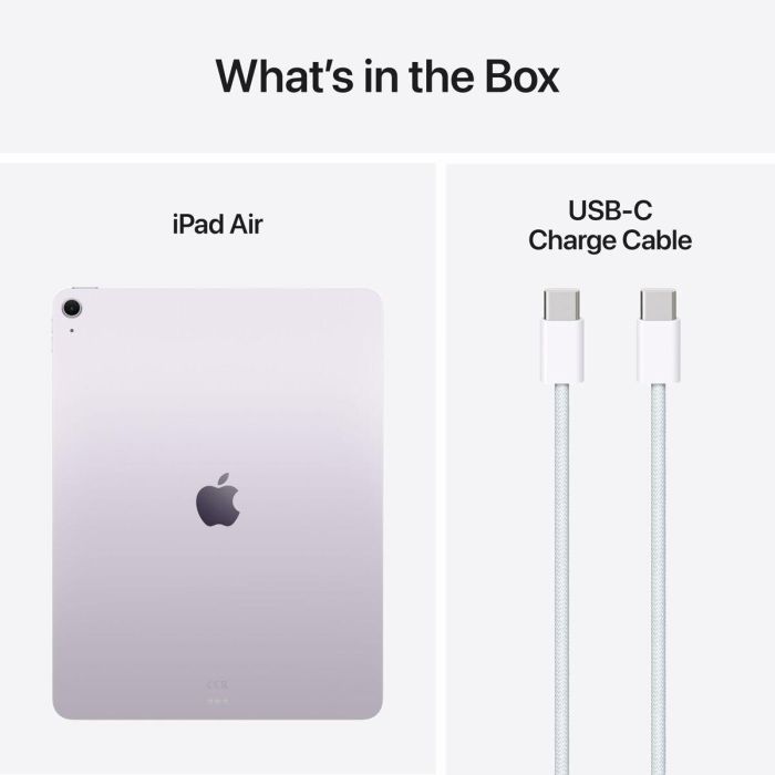 Apple iPad Air 13 pulgadas M3 Wi-Fi 256GB Púrpura, Pantalla Liquid Retina True Tone, Neural Engine, Cámara Horizontal MCNR4TY/A 3 Apple iPad Air 13 pulgadas M3 Wi-Fi 256GB Púrpura, Pantalla Liquid Retina True Tone, Neural Engine, Cámara Horizontal MCNR4TY/A 3
