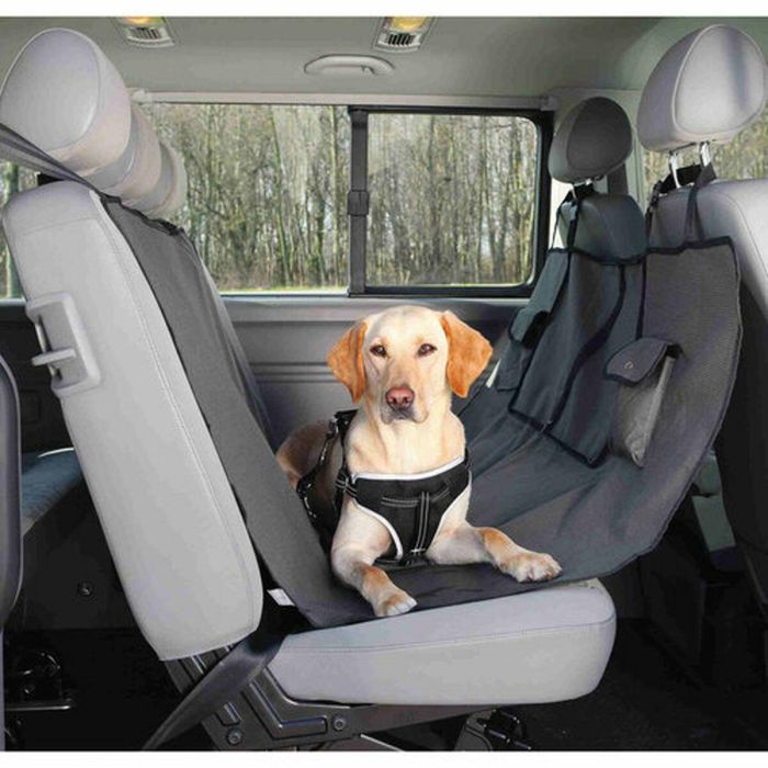 Funda Protectora de Asiento Individual de Coche para Mascotas Trixie 1