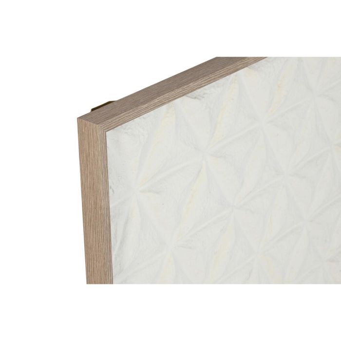 DKD Home Decor Cuadro Decorativo Mural Abstracto Estilo Urban Papel Maché y Poliestireno Blanco Natural 80x60x3 cm (Pack de 2) 2 DKD Home Decor Cuadro Decorativo Mural Abstracto Estilo Urban Papel Maché y Poliestireno Blanco Natural 80x60x3 cm (Pack de 2) 2