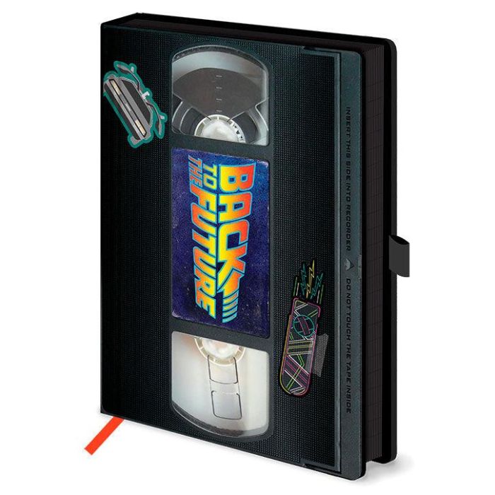 PYRAMID Cuaderno A5 Premium Regreso al Futuro Back to the Future 14.8x21x2cm