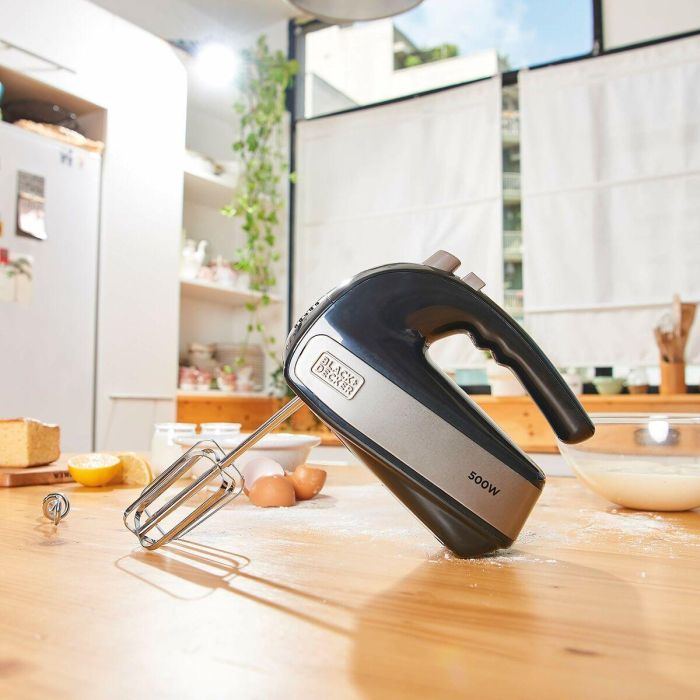 Batidora-Amasadora Black & Decker BXMX500E 500 W 7 Batidora-Amasadora Black & Decker BXMX500E 500 W 7