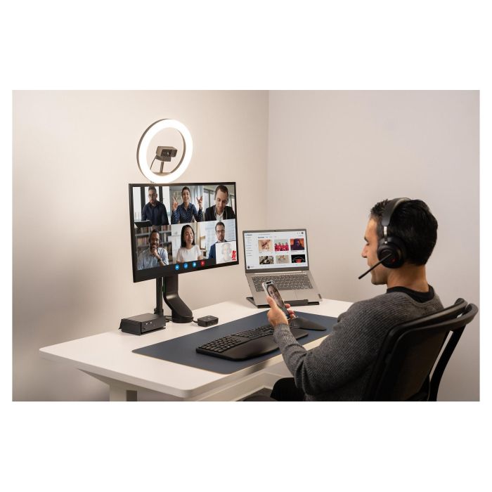 Kensington Auriculares Gaming H3000 PROVC, Diadema Bluetooth 5.2, Negro, 60h Batería, Cancelación Ruido, Micrófono Boom, USB-C, Para PC, PS, Xbox, Android, iOS