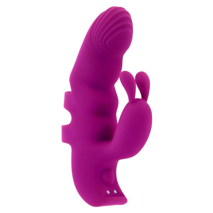 Vibrador Doble Estimulación Evolved Playboy Morado 2