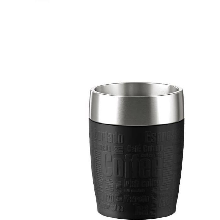 Emsa 514514 Vaso Térmico Travel Cup 0,2 l negro