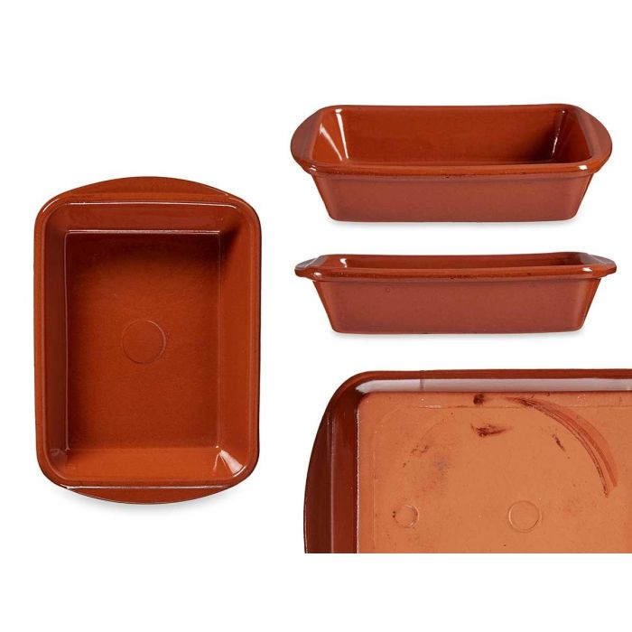 Fuente Rectangular 18 X 14 Cm La Dehesa (16 Unidades) Fuente Rectangular 18 X 14 Cm La Dehesa (16 Unidades)