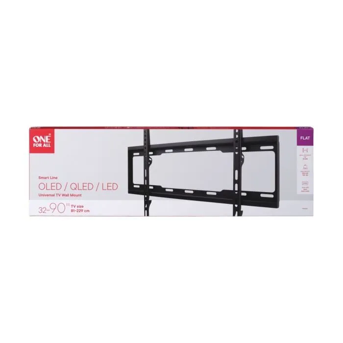One For All WM2611 Soporte de Pared para TV de 81-213cm (32-84") hasta 100kg VESA 3 One For All WM2611 Soporte de Pared para TV de 81-213cm (32-84") hasta 100kg VESA 3